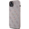 Oryginalne Etui GUESS Hardcase GUHMP14SG4GFRP do iPhone 14 (Kompatybilny z Magsafe / 4G Ring classic logo / różowy)
