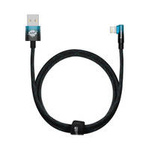 Baseus MVP 2 Winkelkabel mit seitlichem USB / Lightning Stecker 1m 2.4A blau (CAVP000021)