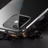 Clear Color Case TPU-Gel-Cover mit Metallrahmen für Xiaomi Redmi Note 11S / Note 11 schwarz