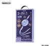 KABEL REMAX LINON SERIES 66W 3IN1 USB-C/MICRO/LIGHTNING RC-C029 PURPLE