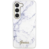 Guess GUHCS23MPCUMAH S23+ S916 biały/white hardcase Marble