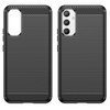 Carbon Case Hülle für Realme 10 Pro flexible Silikon-Carbon-Hülle schwarz