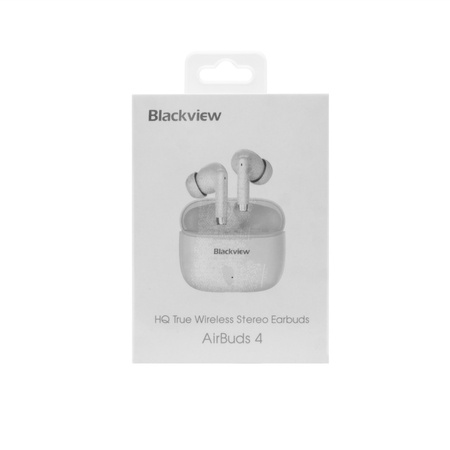 blackview SŁUCHAWKI BLUETOOTH biały TWS AirBuds 4