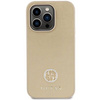 Guess GUHCP15XPS4DGPD iPhone 15 Pro Max 6,7&quot; Gold/Gold Hardcase Strass Metall Logo