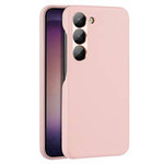 Dux Ducis Grit etui Samsung Galaxy S23 elegancki pokrowiec ze sztucznej skóry MagSafe różowe