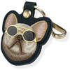 Etui na lokalizator / brelok Nimmy       Glasses Cool Dog czarny