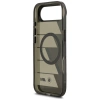 Etui BMW M IML Metal Buttons Tricolor Lines MagSafe na iPhone Air - szare