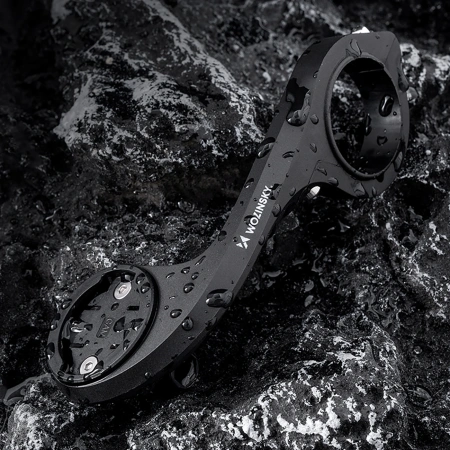 Wozinsky WUG-01B Fahrradhalterung für Garmin-Computer, Lenker, Kamera, Lampe – schwarz