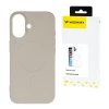Liquid Silicone Case MagSafe für Samsung Galaxy S25 - Beige