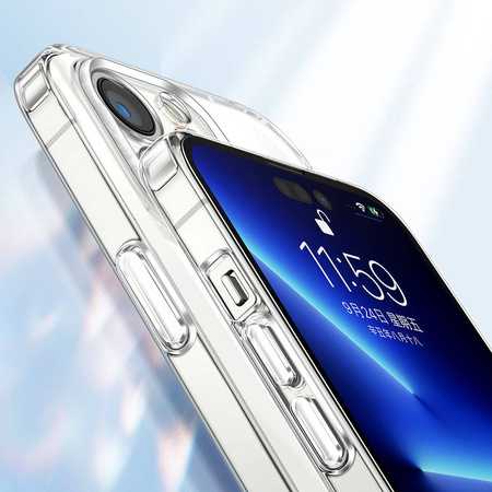 Joyroom 14D Case etui do iPhone 14 Pro wytrzymały pokrowiec obudowa przezroczysty (JR-14D2)