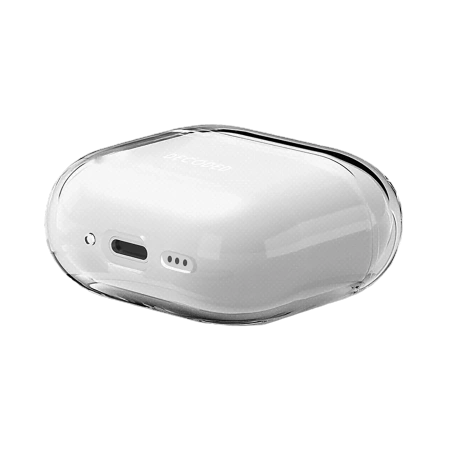 Decoded Silikon-Aircase für AirPods 4 – Transparent