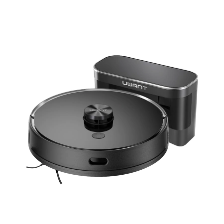 UWANT U100 Lite Reinigungsroboter mit Wischfunktion + Ladestation – Grau