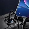 Baseus Tiny Star PPS mini inteligentna ładowarka samochodowa USB 30W Quick Charge 3.0 szary (VCHX-A0G)