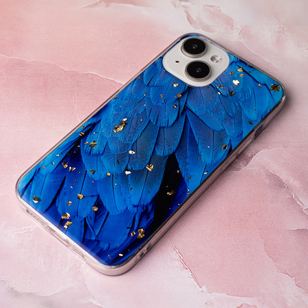 Nakładka Gold Glam do iPhone 11 Blue