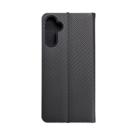 Kabura LUNA Book Carbon do SAMSUNG A14 4G / A14 5G czarny