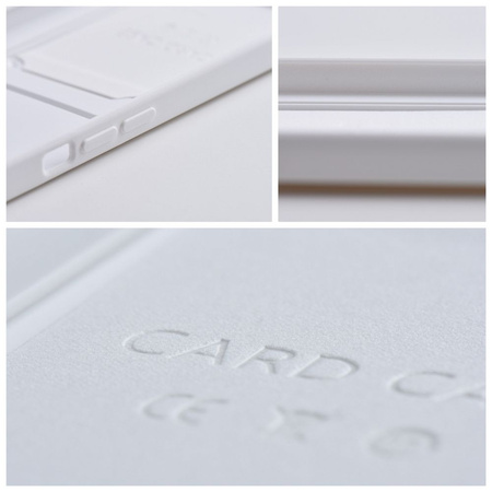 Futerał CARD CASE do SAMSUNG A34 5G biały