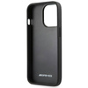 AMG AMHCP14XDOLBK iPhone 14 Pro Max 6.7 "black / black hardcase Leather Hot Stamped