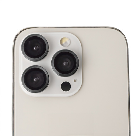 Pojedyncze szkło na aparat do iPhone 13 Mini / iPhone 13 czarna ramka