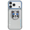 Etui Nimmy Glasses Cool Dog MagSafe do   iPhone 17 szary