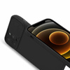 Etui IPHONE 14 PLUS Silikonowe z Osłoną na Aparat Nexeri Silicone Lens czarne