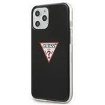 Guess Triangle Logo - Etui iPhone 12  Mini (czarny)