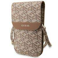 Guess Handtasche GUWBHGCFSEW braun/braun GCube Stripe