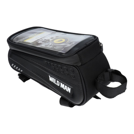 Uchwyt rowerowy / torba z pokrowcem na ramę na zamek WILDMAN ES3 1L 4" - 7"