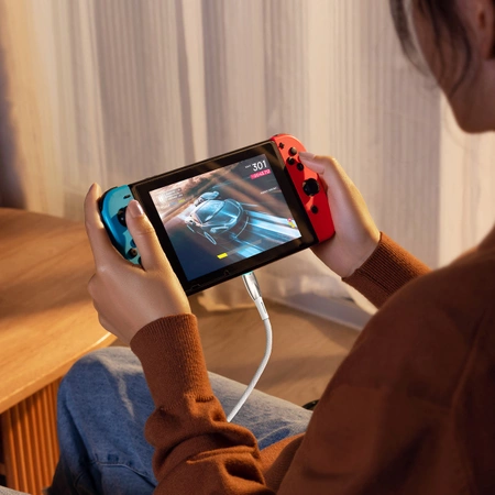 Baseus Glimmer Series kabel do szybkiego ładowania USB-C 480Mb/s PD 100W 2m biały