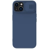 Nillkin CamShield Silky Silicone Case iPhone 14 case cover with camera cover blue