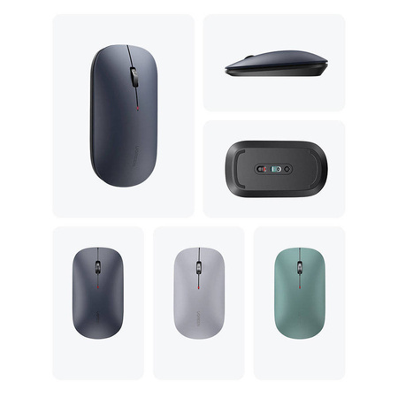 Ugreen handliche drahtlose USB-Maus grau (mu001)