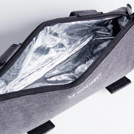 Wozinsky WBB37GRB Fahrradtasche mit Wärmeisolierung – Grau