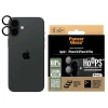 Szkło hartowane PanzerGlass Hoops Black Lens Protector na aparat do iPhone 16 / 16 Plus