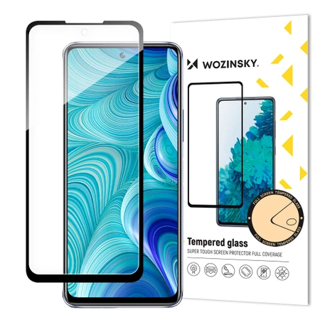 Wozinsky Full Glue Infinix Hot 11S NFC Full Screen Tempered Glass with Frame black (case friendly)