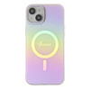 Original Case APPLE IPHONE 15 PLUS Guess Hardcase IML Iridescent MagSafe (GUHMP15MHITSP) pink