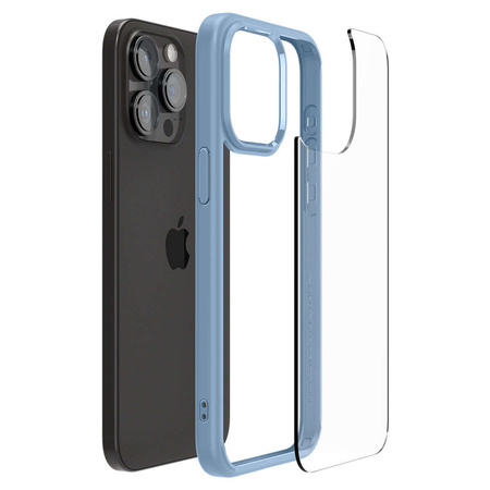 Spigen Crystal Hybrid, sierrablau – iPhone 15 Pro Max