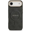 Etui Guess 4G PU Classic Logo MagSafe na iPhone 17 Air - czarne
