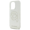 Oryginalne Etui IPHONE 16 PRO MAX Karl Lagerfeld Hardcase IML Rhinestones Karl Head (KLHCP16XHKHDCELT) transparentne