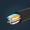 Ugreen przedłużacz kabel internetowy Ethernet RJ45 Cat 6 FTP 1000 Mbps 5 m czarny (NW112 11283)