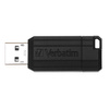 Pendrive Verbatim 4GB USB-A 2.0          PinStripe czarny 49061