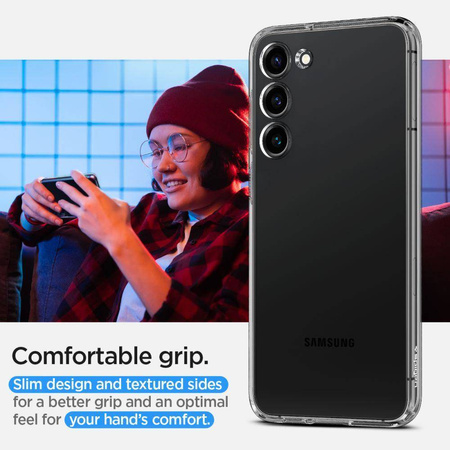 Spigen LIQUID CRYSTAL GALAXY S23 KRISTALLKLAR