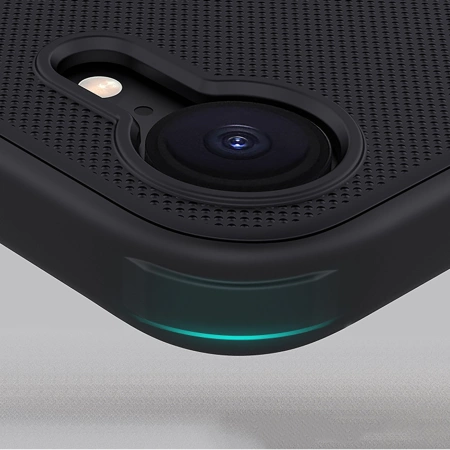 Nillkin Super Frosted Shield Pro Magnetisches Case für iPhone 16e - Schwarz