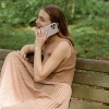 Uniq Coehl Terrazzo Hülle für iPhone 14 Pro Max – Sand