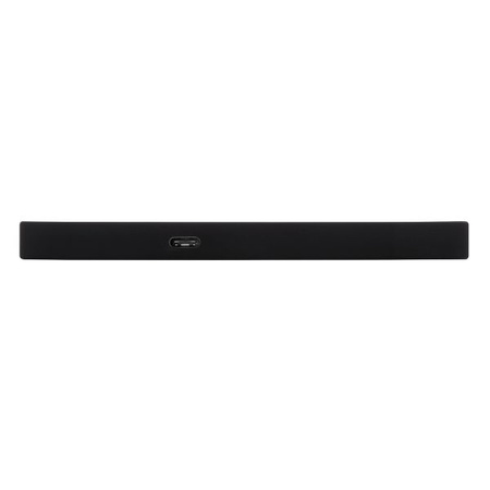 Verbatim Zewnętrzna nagrywarka Slimline CD/DVD USB-C + kabel USB-C/USB-C do USB-A 3.2 czarny/black 43886