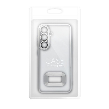 Futerał GLAM do SAMSUNG A36 5G srebrny