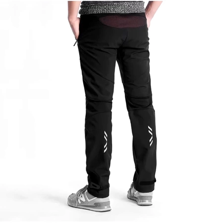 Winddichte Radsporthose Rockbros Patrol, Größe M - Schwarz