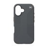 Speck Presidio2 Grip - Etui iPhone 16 (Charcoal Grey / Cool Bronze / White)