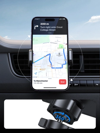 Joyroom car phone holder for air vent black (JR-ZS377)