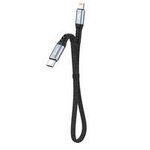 Dudao L10P kabel USB Typ C - Lightning PD20W czarny (L10P)