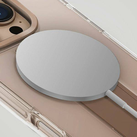 Schutzhülle IPHONE 16 PRO UNIQ Heldro Max Magclick Charging Taupe gold
