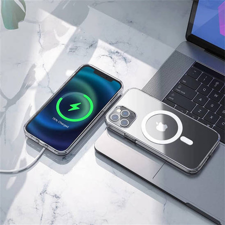 Etui IPHONE 16 PRO Nexeri MagSafe Case transparentne